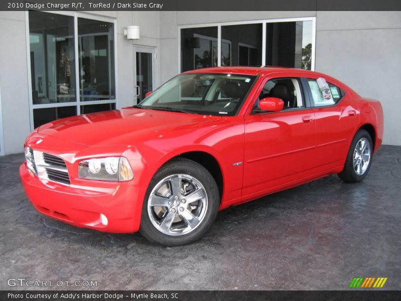 TorRed / Dark Slate Gray 2010 Dodge Charger R/T