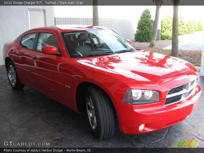 TorRed / Dark Slate Gray 2010 Dodge Charger R/T