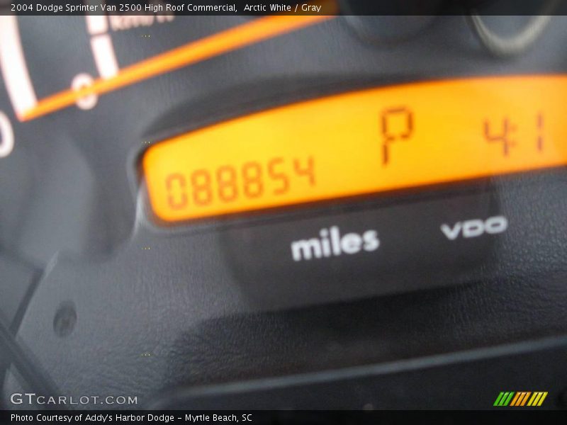 Arctic White / Gray 2004 Dodge Sprinter Van 2500 High Roof Commercial
