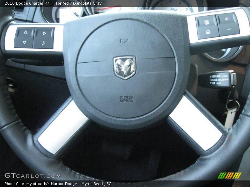 TorRed / Dark Slate Gray 2010 Dodge Charger R/T
