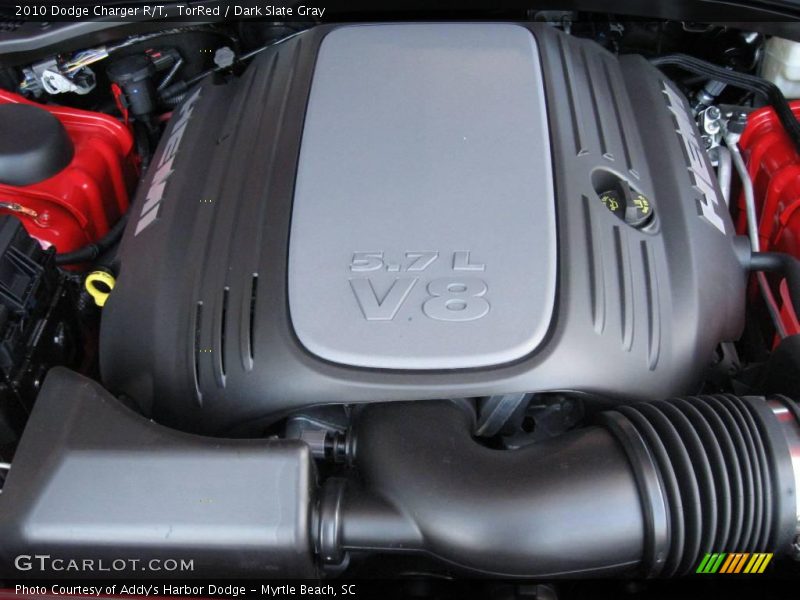 TorRed / Dark Slate Gray 2010 Dodge Charger R/T