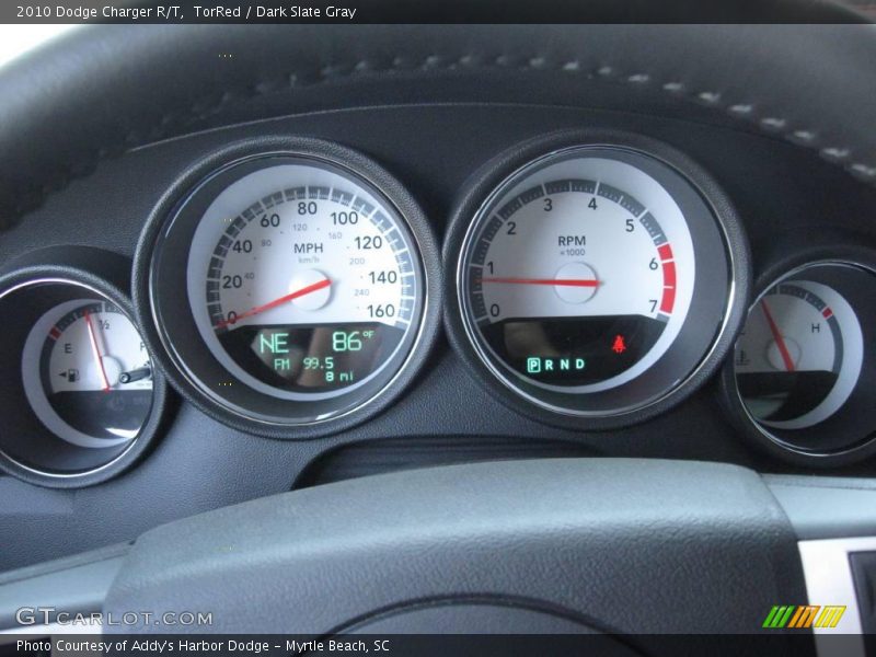 TorRed / Dark Slate Gray 2010 Dodge Charger R/T