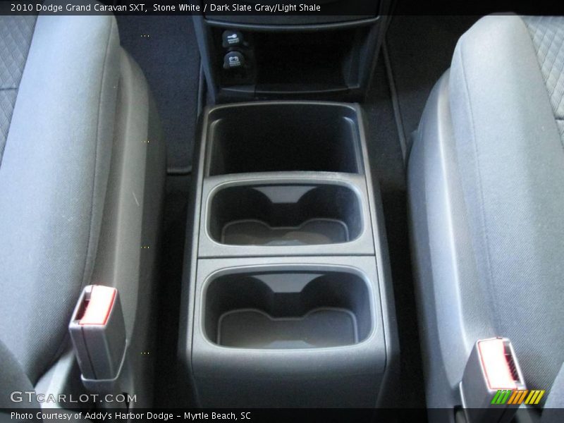 Stone White / Dark Slate Gray/Light Shale 2010 Dodge Grand Caravan SXT