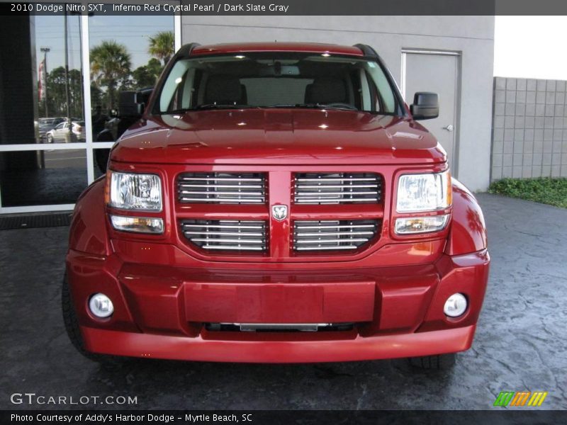Inferno Red Crystal Pearl / Dark Slate Gray 2010 Dodge Nitro SXT