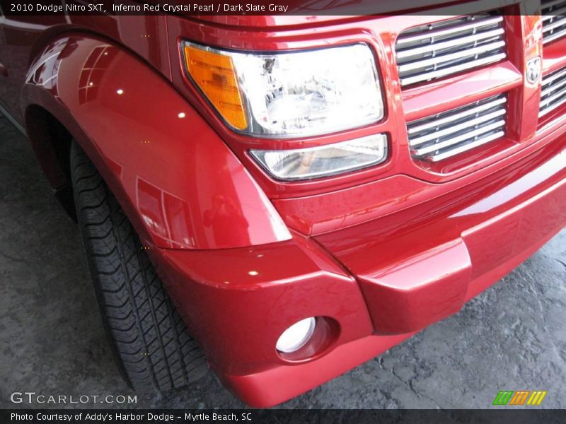 Inferno Red Crystal Pearl / Dark Slate Gray 2010 Dodge Nitro SXT