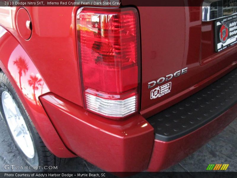 Inferno Red Crystal Pearl / Dark Slate Gray 2010 Dodge Nitro SXT