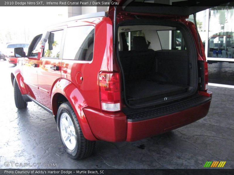 Inferno Red Crystal Pearl / Dark Slate Gray 2010 Dodge Nitro SXT