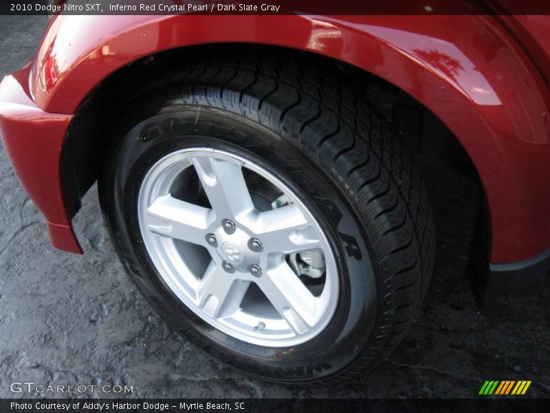 Inferno Red Crystal Pearl / Dark Slate Gray 2010 Dodge Nitro SXT