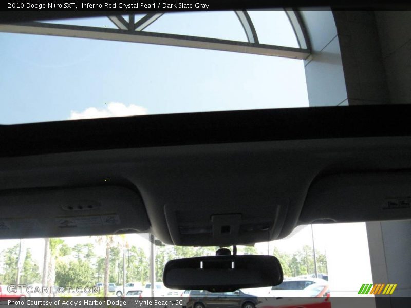 Inferno Red Crystal Pearl / Dark Slate Gray 2010 Dodge Nitro SXT