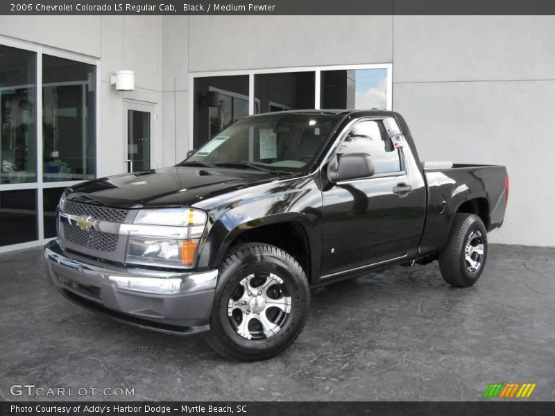 Black / Medium Pewter 2006 Chevrolet Colorado LS Regular Cab
