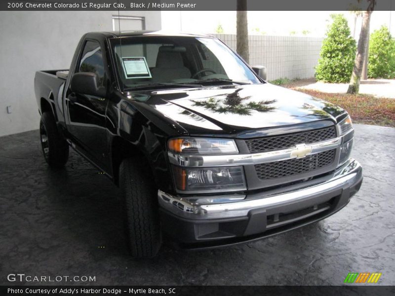 Black / Medium Pewter 2006 Chevrolet Colorado LS Regular Cab