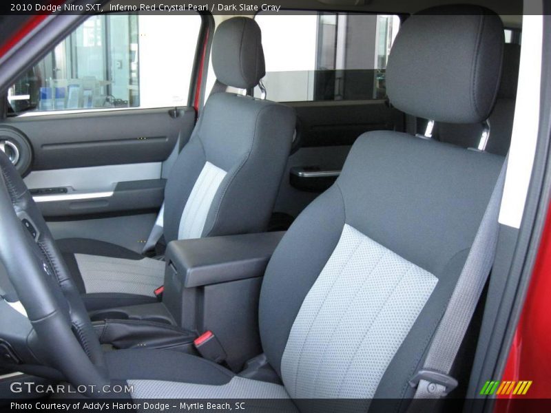 Inferno Red Crystal Pearl / Dark Slate Gray 2010 Dodge Nitro SXT