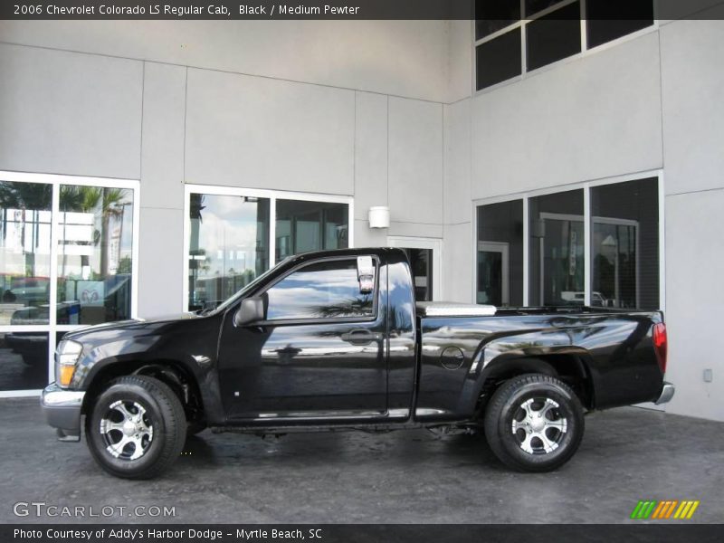 Black / Medium Pewter 2006 Chevrolet Colorado LS Regular Cab