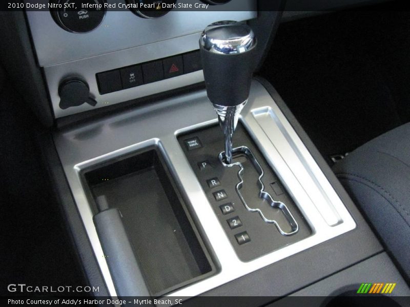 Inferno Red Crystal Pearl / Dark Slate Gray 2010 Dodge Nitro SXT