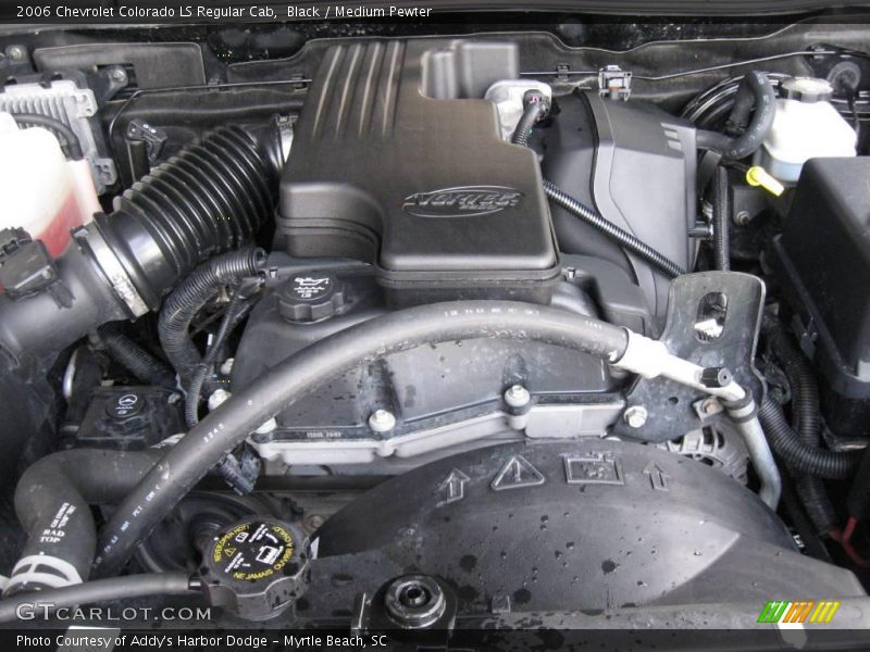 Black / Medium Pewter 2006 Chevrolet Colorado LS Regular Cab