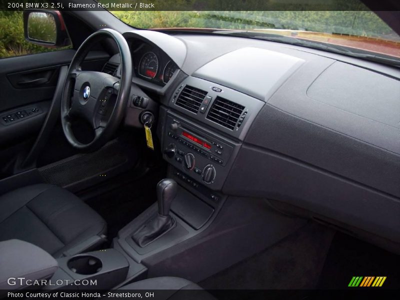 Flamenco Red Metallic / Black 2004 BMW X3 2.5i
