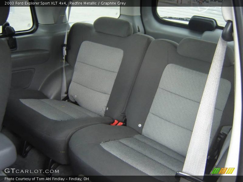 Redfire Metallic / Graphite Grey 2003 Ford Explorer Sport XLT 4x4