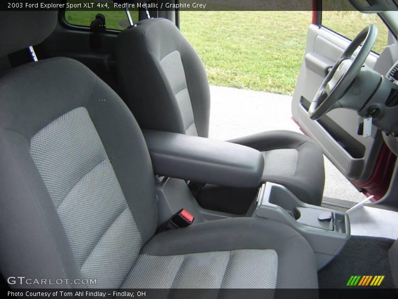 Redfire Metallic / Graphite Grey 2003 Ford Explorer Sport XLT 4x4