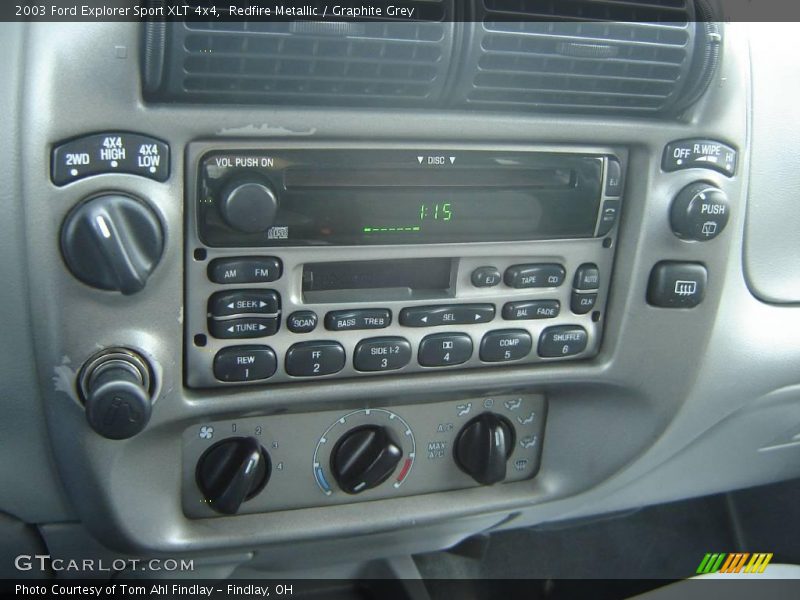 Redfire Metallic / Graphite Grey 2003 Ford Explorer Sport XLT 4x4