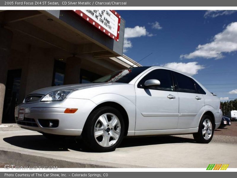 CD Silver Metallic / Charcoal/Charcoal 2005 Ford Focus ZX4 ST Sedan