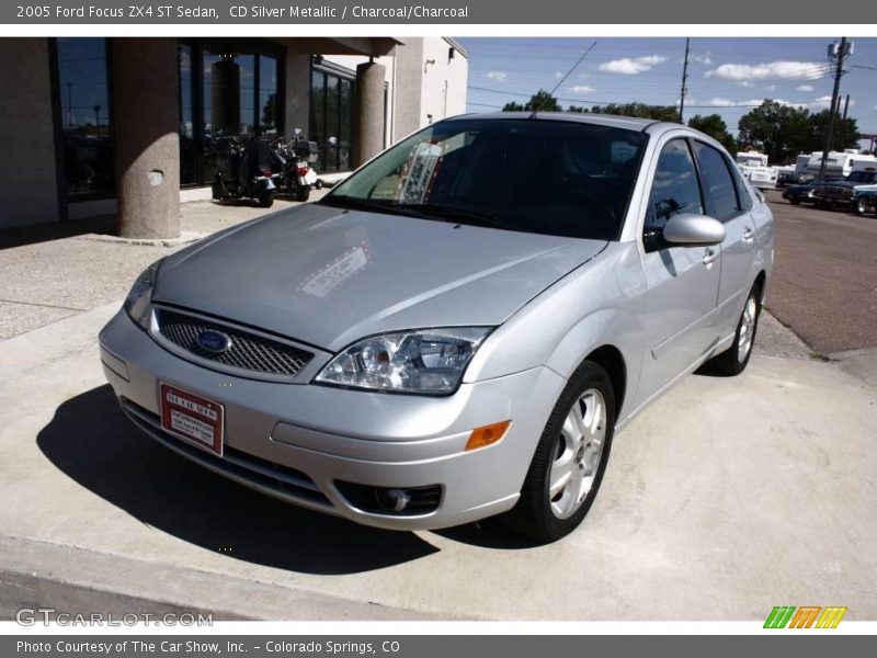 CD Silver Metallic / Charcoal/Charcoal 2005 Ford Focus ZX4 ST Sedan