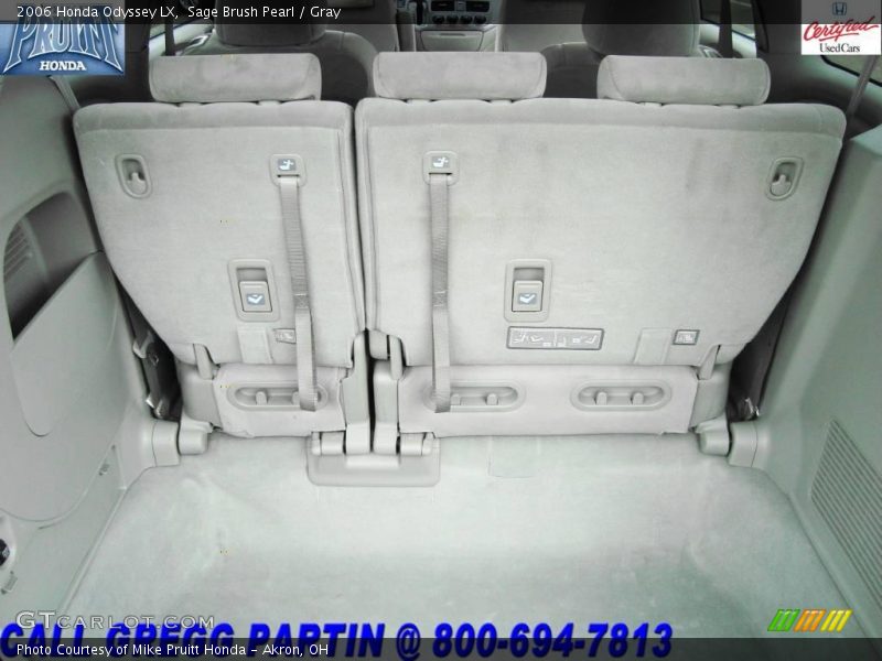 Sage Brush Pearl / Gray 2006 Honda Odyssey LX