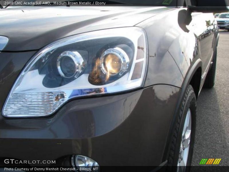 Medium Brown Metallic / Ebony 2008 GMC Acadia SLE AWD