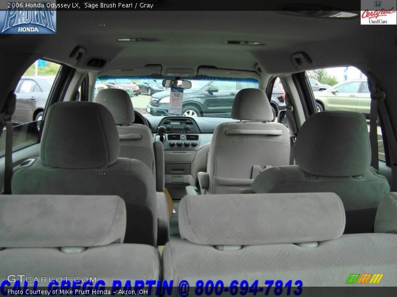 Sage Brush Pearl / Gray 2006 Honda Odyssey LX