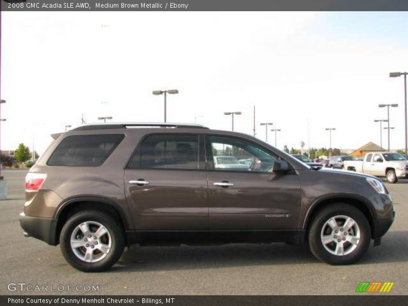 Medium Brown Metallic / Ebony 2008 GMC Acadia SLE AWD