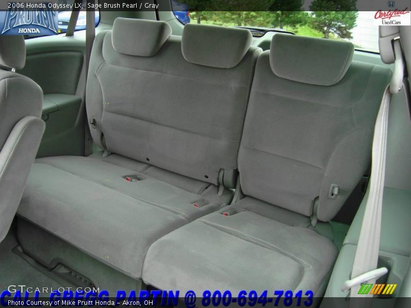 Sage Brush Pearl / Gray 2006 Honda Odyssey LX