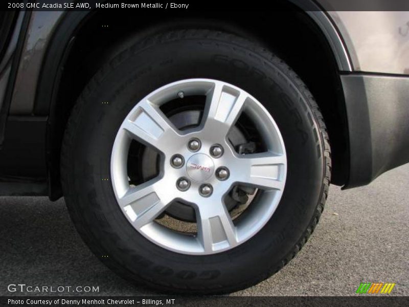 Medium Brown Metallic / Ebony 2008 GMC Acadia SLE AWD