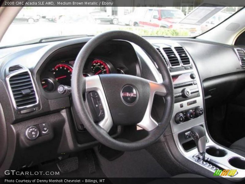 Medium Brown Metallic / Ebony 2008 GMC Acadia SLE AWD