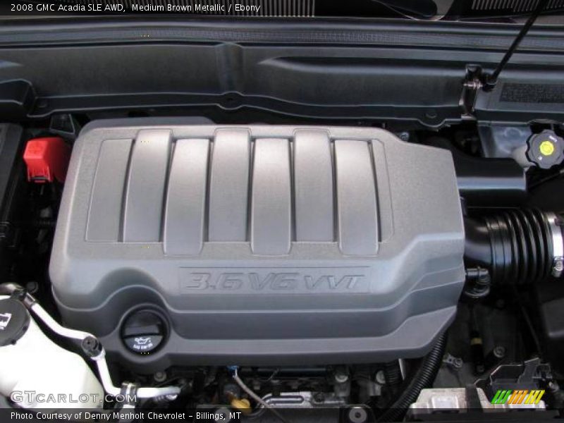 Medium Brown Metallic / Ebony 2008 GMC Acadia SLE AWD