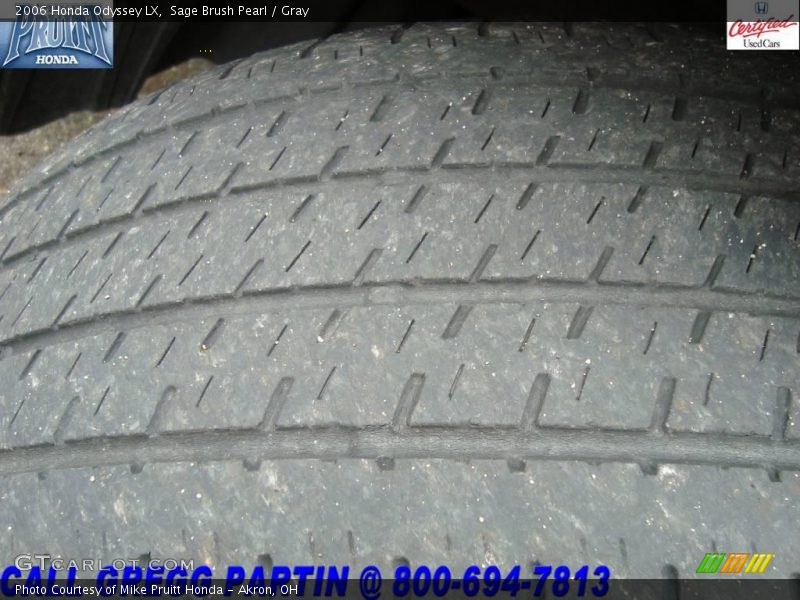 Sage Brush Pearl / Gray 2006 Honda Odyssey LX