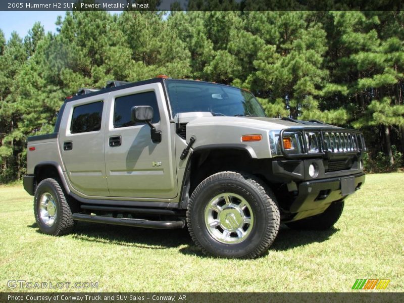 Pewter Metallic / Wheat 2005 Hummer H2 SUT