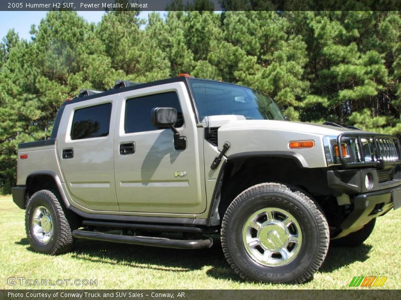 Pewter Metallic / Wheat 2005 Hummer H2 SUT