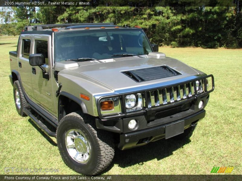 Pewter Metallic / Wheat 2005 Hummer H2 SUT