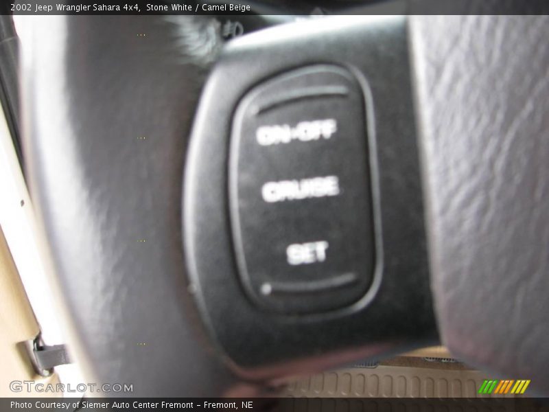 Stone White / Camel Beige 2002 Jeep Wrangler Sahara 4x4