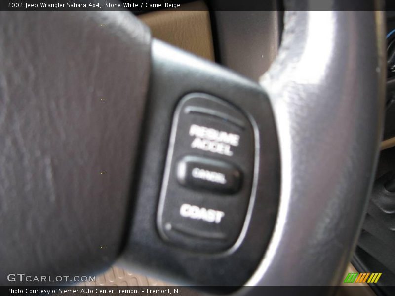 Stone White / Camel Beige 2002 Jeep Wrangler Sahara 4x4