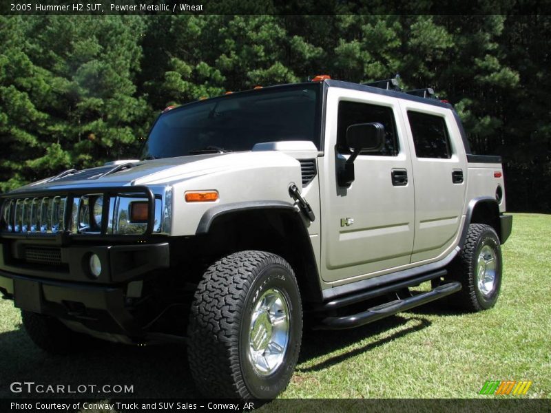 Pewter Metallic / Wheat 2005 Hummer H2 SUT