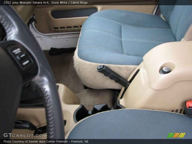 Stone White / Camel Beige 2002 Jeep Wrangler Sahara 4x4