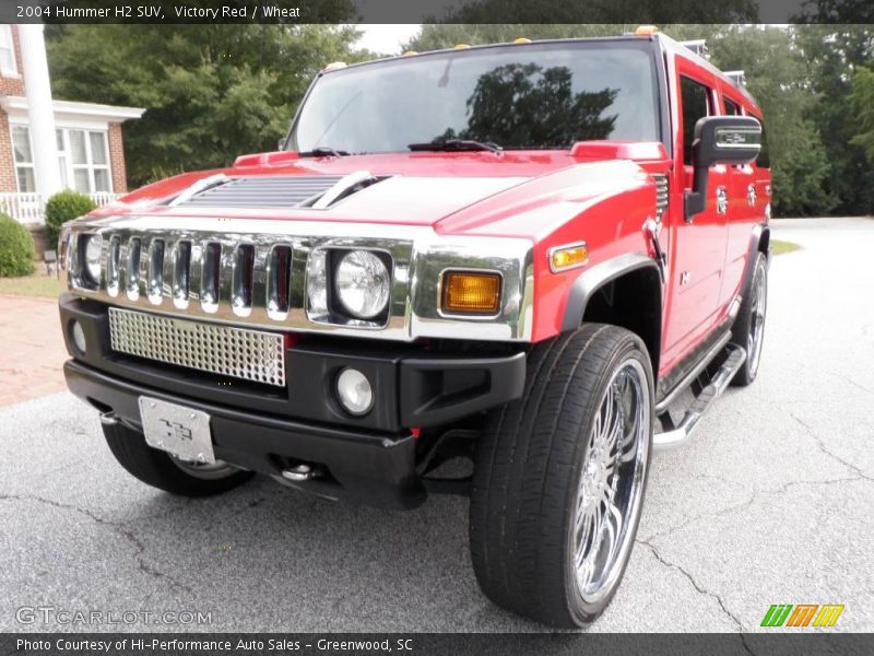 Victory Red / Wheat 2004 Hummer H2 SUV