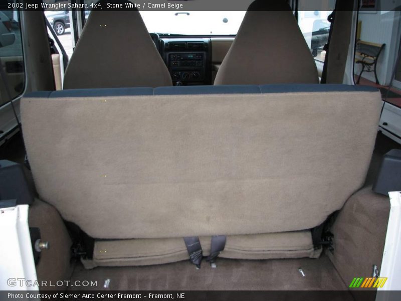 Stone White / Camel Beige 2002 Jeep Wrangler Sahara 4x4