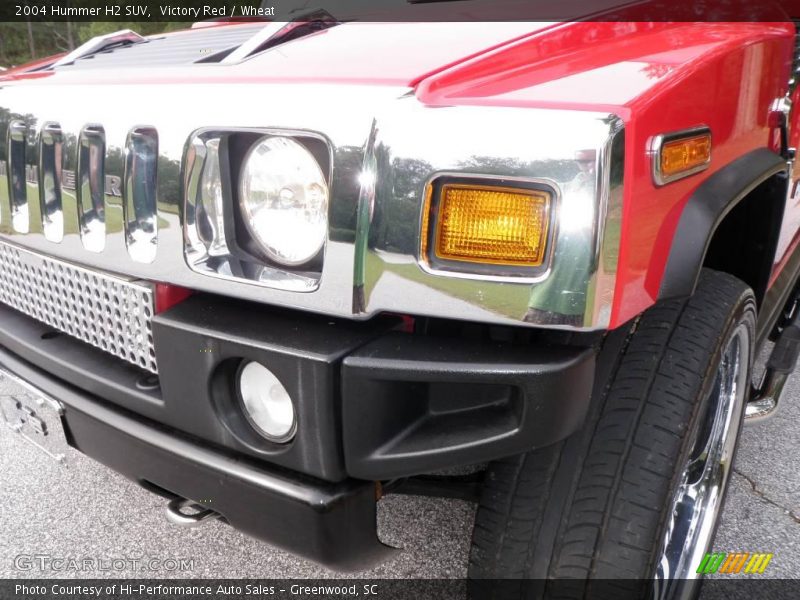 Victory Red / Wheat 2004 Hummer H2 SUV
