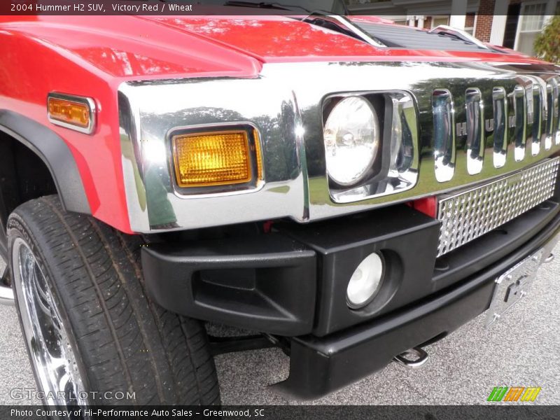 Victory Red / Wheat 2004 Hummer H2 SUV