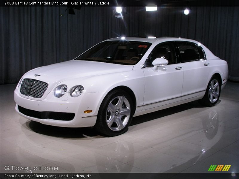 Glacier White / Saddle 2008 Bentley Continental Flying Spur