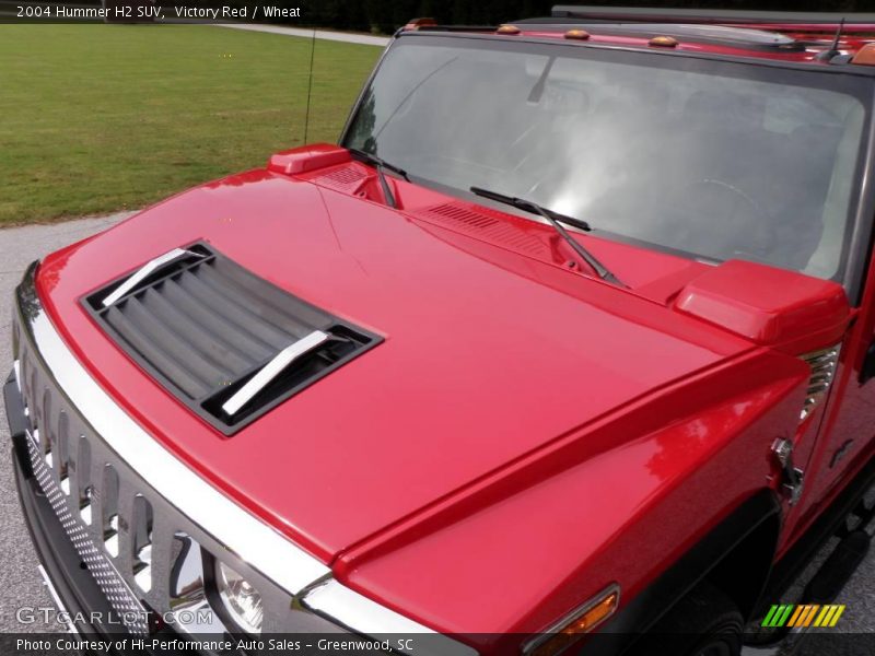 Victory Red / Wheat 2004 Hummer H2 SUV