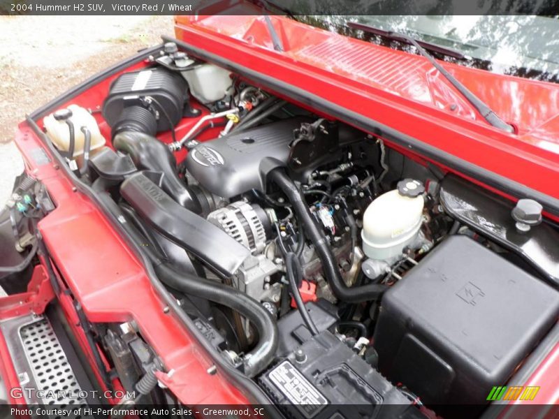 Victory Red / Wheat 2004 Hummer H2 SUV