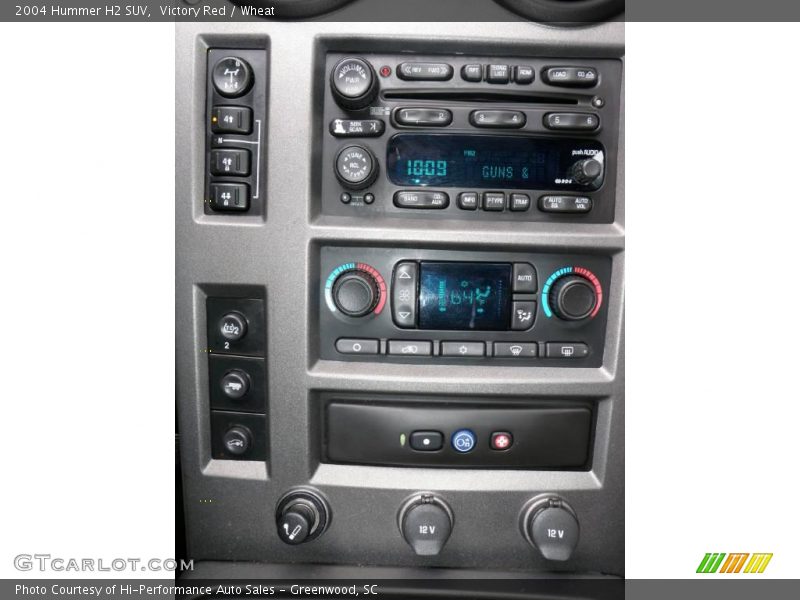 Victory Red / Wheat 2004 Hummer H2 SUV