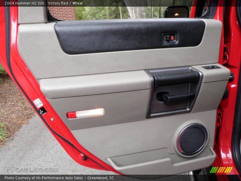 Victory Red / Wheat 2004 Hummer H2 SUV